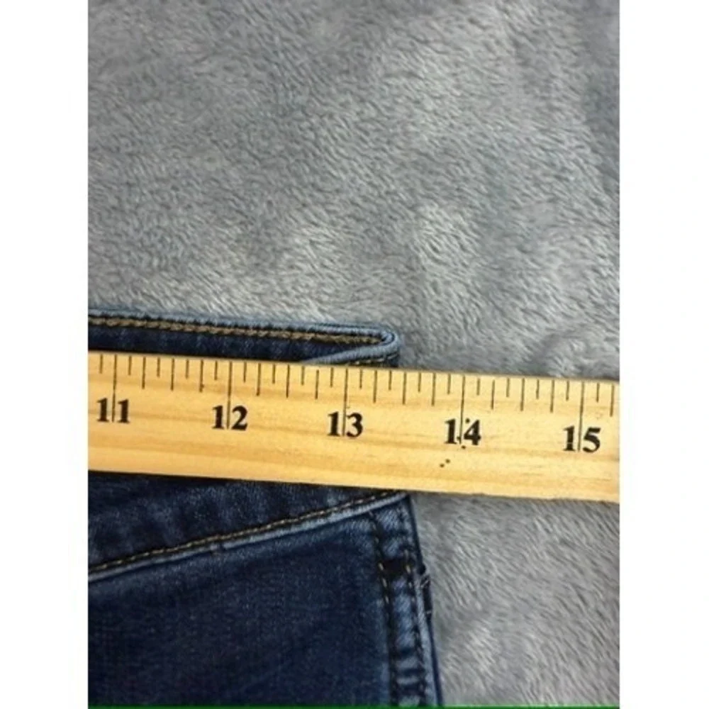 KUT From The Kloth Women Dark Wash High Rise Frayed Hem Skinny Jeans Size 8